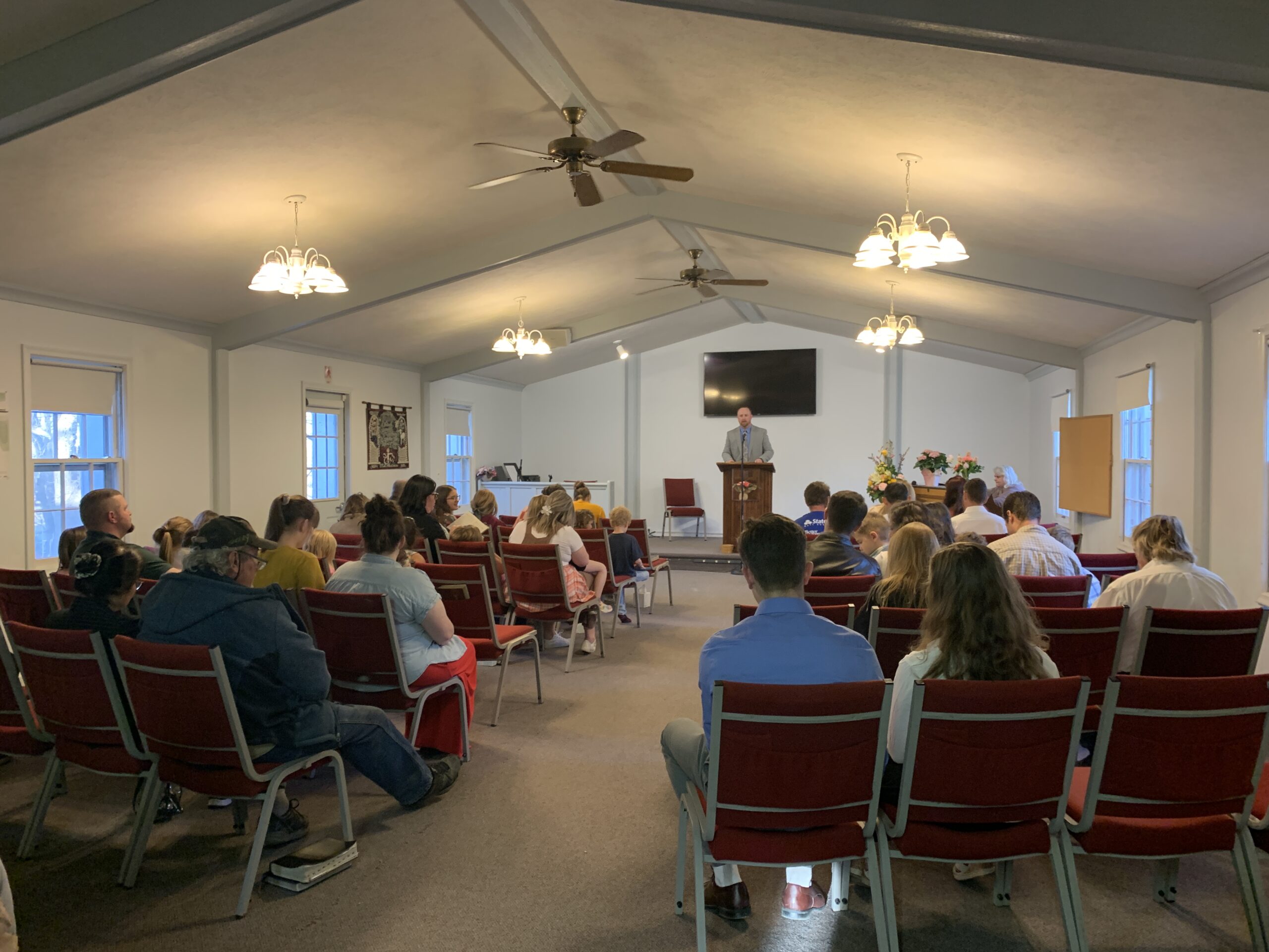 Revival Meeting in Nebraska